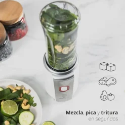 Batidora de Vaso Potente 1200W con Jarra de Cristal UFESA NUTRIFUSION