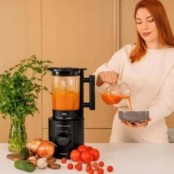 Batidora de Vaso Potente 1800 W Cuchillas Titanio CECOTEC 3986