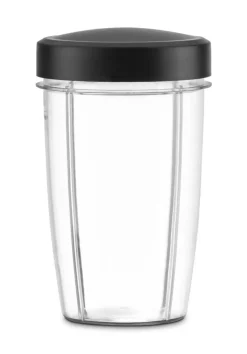 Batidora de Vaso Ufesa Nutriboom 900W con 2 Vasos y Cuchillas Inox Negro