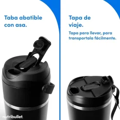 Batidora Nutribullet Flip 11.1V vaso 590ml USB-C NBP016B