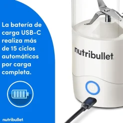 Batidora NUTRIBULLET Vaso 475 ml NBP003W