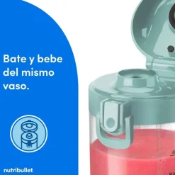 Batidora Personal Nutribullet Portátil USB-C Azul Turquesa NBP003LBL