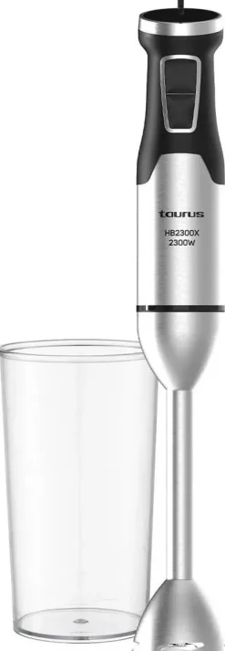 Batidora Picadora Taurus 2300W Full Inox con Función Turbo HB2300X