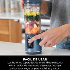 Batidora Portátil Recargable con Vaso 530 ml NINJA BLAST Azul BC151EUNV