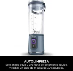 Batidora Portátil Recargable con Vaso 530 ml NINJA BLAST Azul BC151EUNV