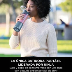Batidora Portátil Recargable con Vaso 530 ml NINJA BLAST Azul BC151EUNV