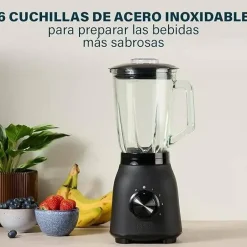 Batidora Princess 1000W, 1.5L, Jarra Cristal 212092