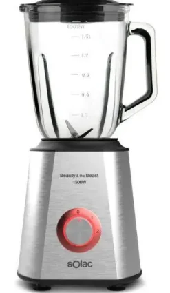 Batidora SOLAC Vaso 1500 W 1,5 L Inox BV5728