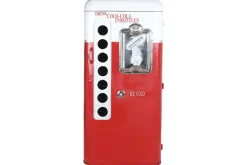 Botellero de Hierro Vintage Rojo Desgastado MB-205015