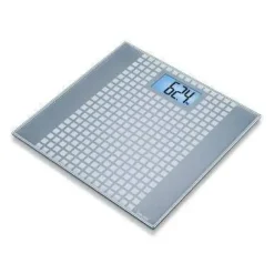 Báscula BEURER Baño Cristal Ultraplana 150kg Squares GS206SQUARES
