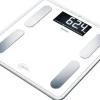 Báscula BEURER Baño Diagnostica Cristal Hasta 200kg BF400BLANCA