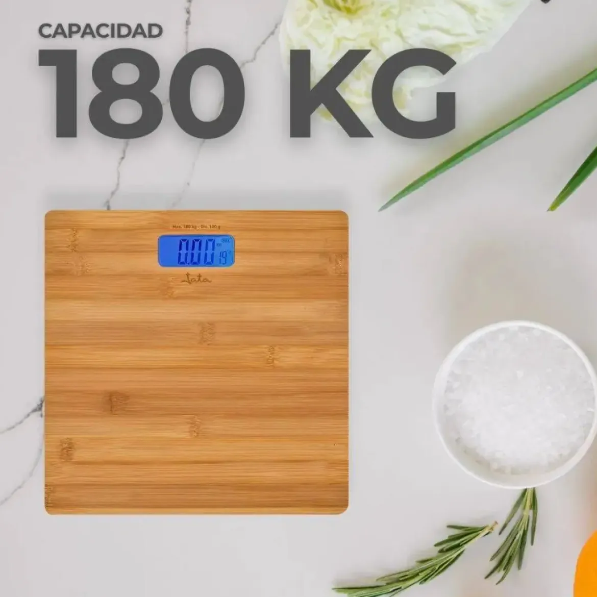 Báscula de bambú Jata HBAS1489 JATA-H
