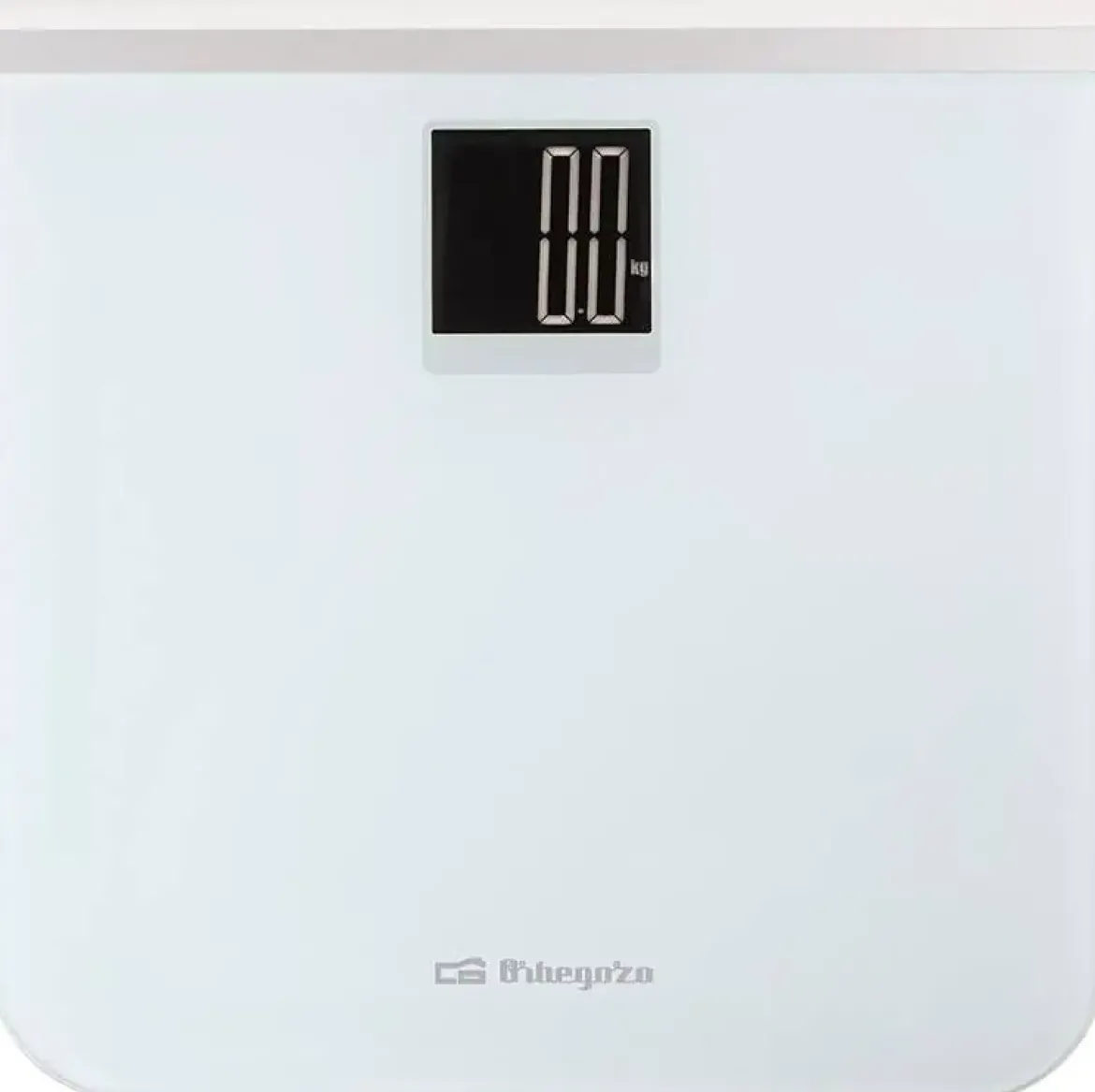 Báscula de Baño Electrónica Orbegozo Cristal Blanco PB2236