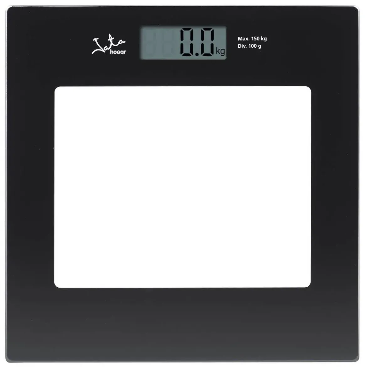 Báscula de Baño JATA Cristal Negro 290N