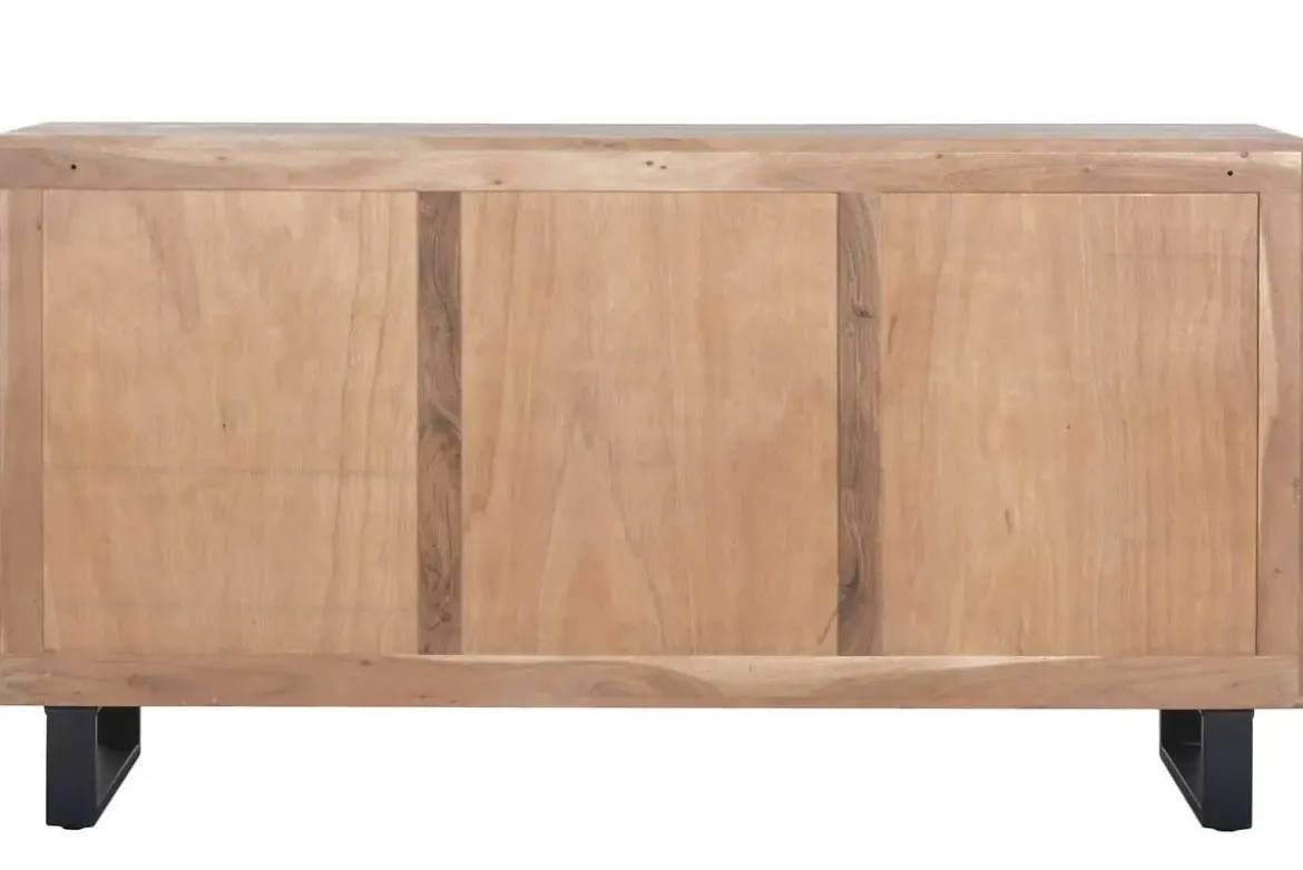 Buffet de Madera de Acacia con Patas de Metal MB-227289