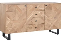 Buffet de Madera de Acacia con Patas de Metal MB-227289