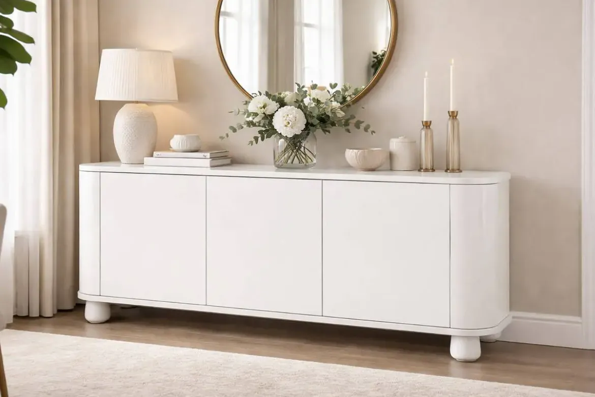 Buffet de MDF con Superficie de Granito 180 cm MB-228501