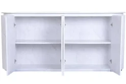 Buffet Moderno Estructura de MDF con Granito Blanco MB-226676