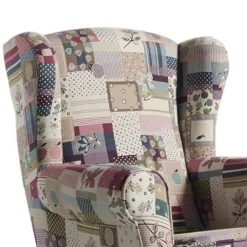 Butaca Balancín con Efecto Patchwork SONIA