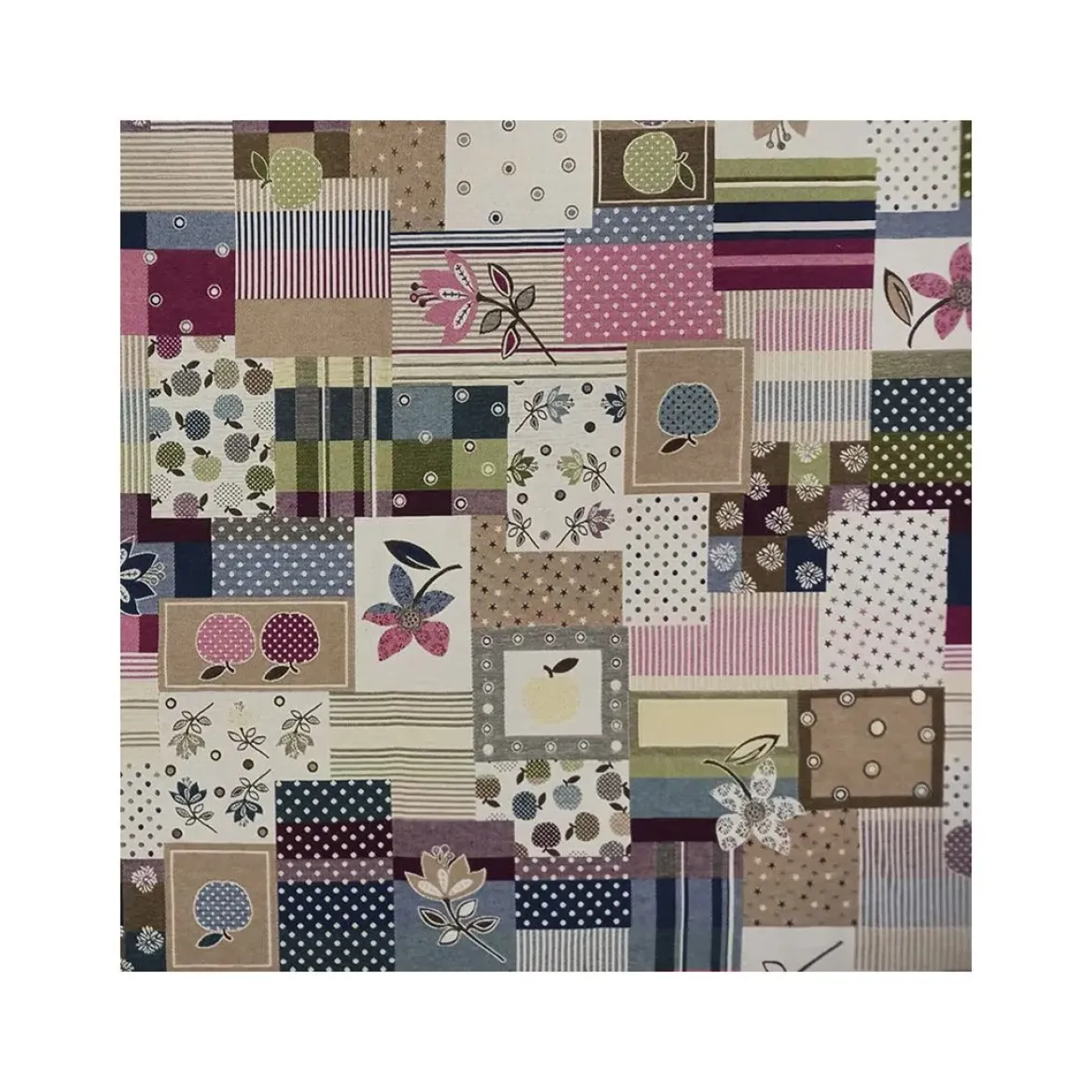Butaca Balancín con Efecto Patchwork SONIA