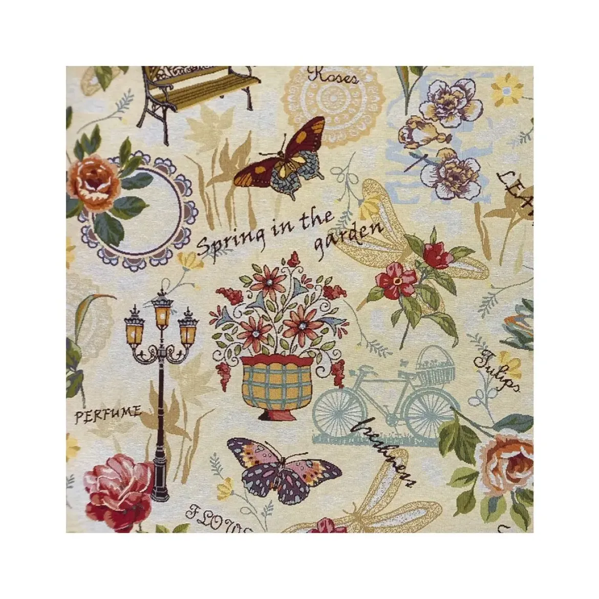 Butaca Balancín con Efecto Patchwork SONIA