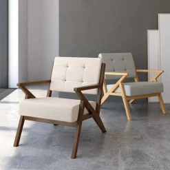 Butaca de Madera con Cojines SAKURA CG1732