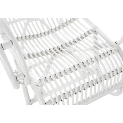 Butaca de ratán en blanco MB 175016