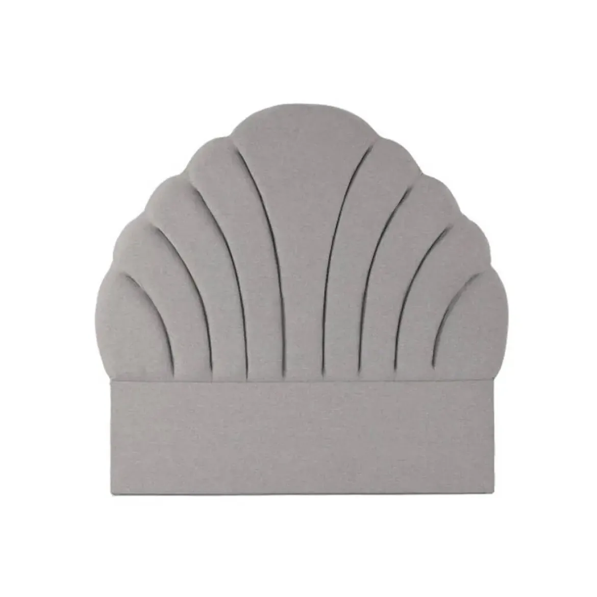 Cabecero de 157 cm Color Gris Tapizado en Poliéster MB-210579