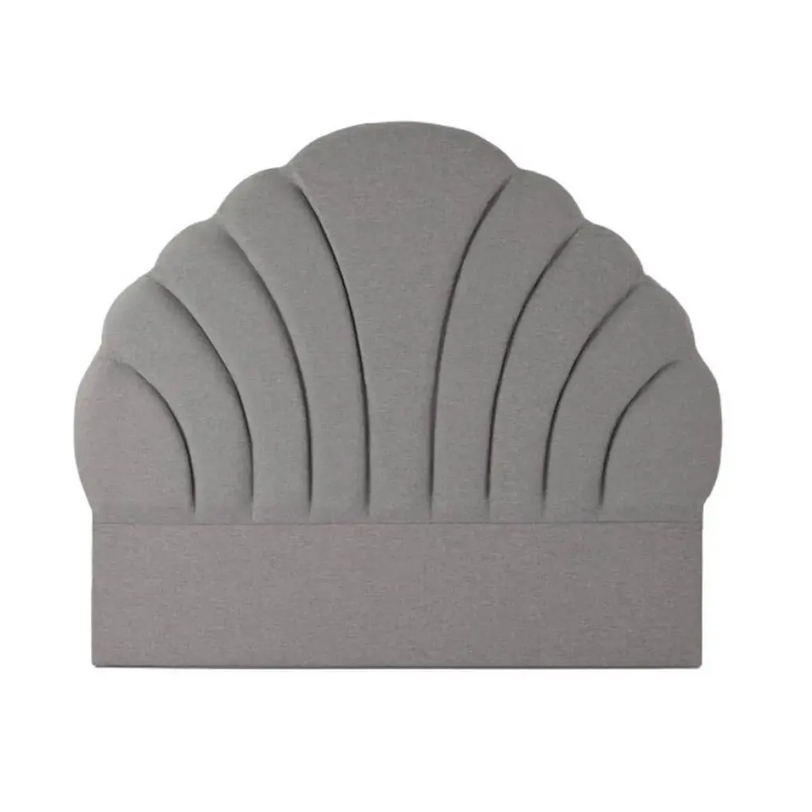 Cabecero de 189 cm Color Gris Tapizado en Poliéster MB-210580
