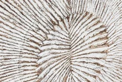 Cabecero Decorativo Estructura en MDF Decapé Blanco MB-200974