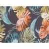 Cabecero de Madera Tapizado en Poliéster Diseño Tropical Colorido MB-162958