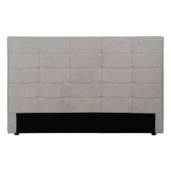 Cabecero de Matrimonio para Camas135/150 cm en Tela Gris 613523