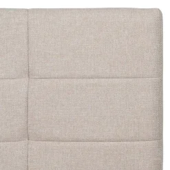 Cabecero de Matrimonio Tapizado en Tejido de Tela Color Beige 613521