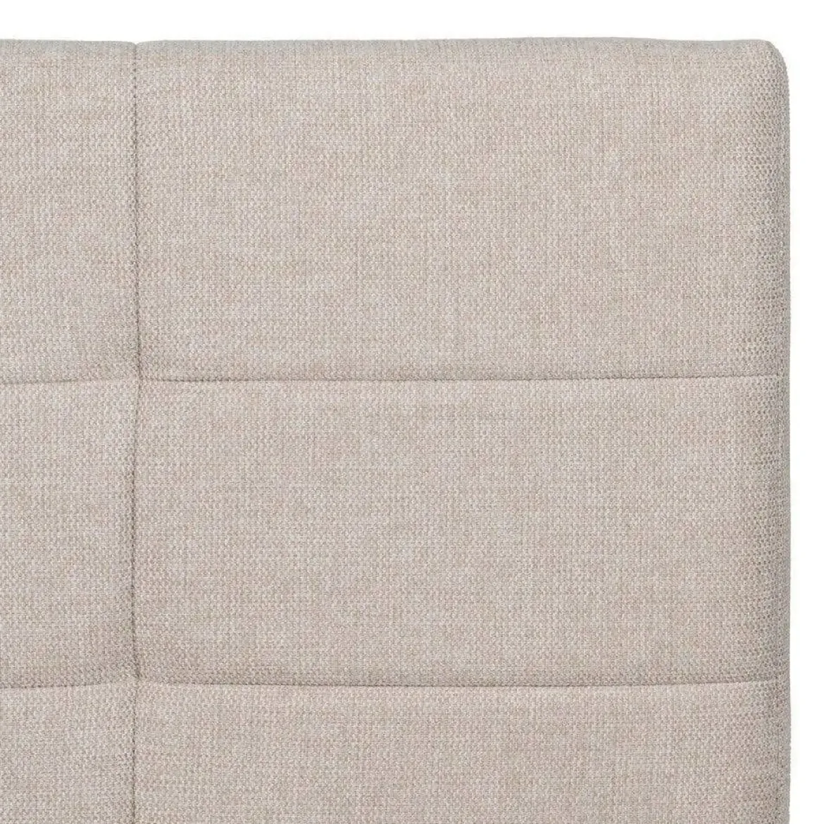 Cabecero de Matrimonio Tapizado en Tejido de Tela Color Beige 613521