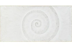 Cabecero de MDF con Diseño Espiral Dorado MB-182453