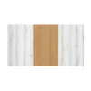 Cabecero de Melamina Color Albo y Rayado Natural ARLÉS EC9811