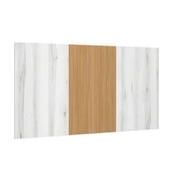 Cabecero de Melamina Color Albo y Rayado Natural ARLÉS EC9811