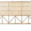 Cabecero Estructura de Ratán Natural para Cama 135-150 MB-199189