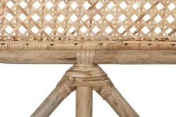 Cabecero Estructura de Ratán Natural para Cama 135-150 MB-199189