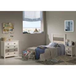Cabecero Infantil Cama de 90 cm con 3 Colores ROMANTICA