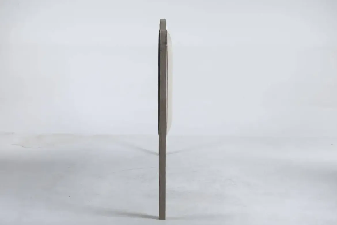 Cabecero Tapizado Beige Estructura de Roble MB-203411