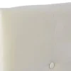 Cabecero Tapizado Capitoné en Poliéster Color Crema MB-220932