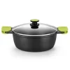 Cacerola Alta de 24cm Foodie BRA A490324
