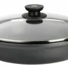 Cacerola baja BRA EFFICIENT 32 cm con tapa