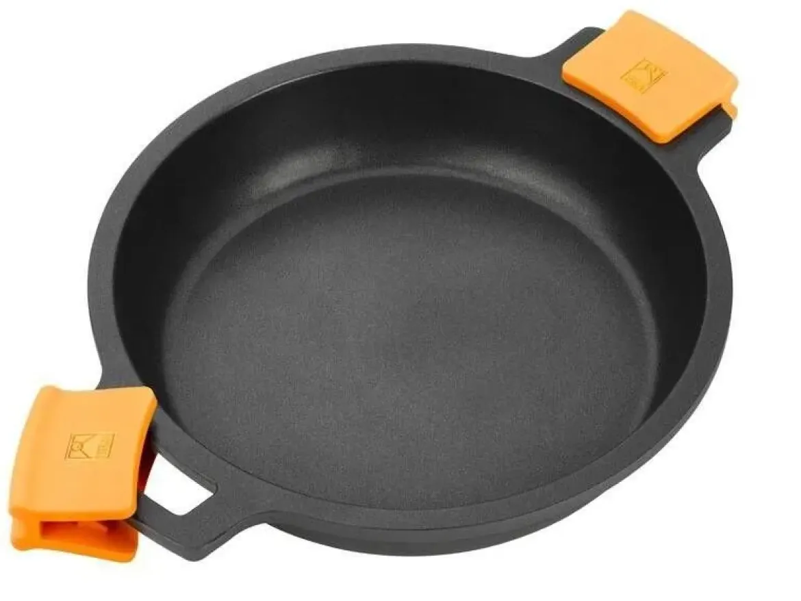 Cacerola baja BRA EFFICIENT 32 cm con tapa