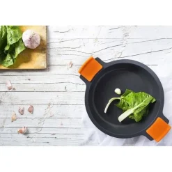 Cacerola baja BRA EFFICIENT 30 cm con tapa