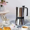 Cafetera acero AROMA 4 tazas MONIX M770004