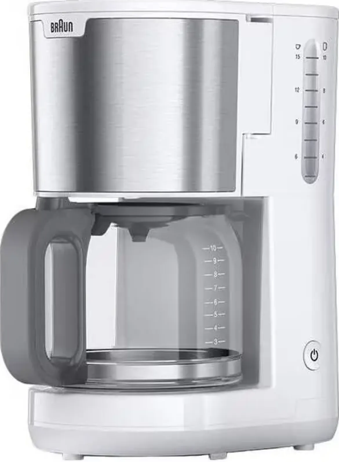 Cafetera de Goteo Braun 1000W Antigoteo 15 Tazas KF1500WH