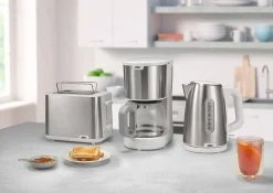 Cafetera de Goteo Braun 1000W Antigoteo 15 Tazas KF1500WH