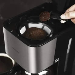 Cafetera de Goteo con Jarra de Vidrio y Acero COFFEE 66 HEAT CECOTEC 1554